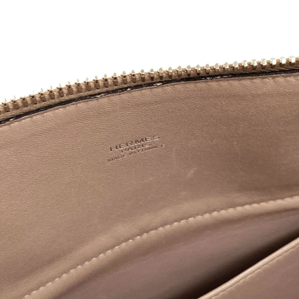 Hermes Bolide 31 Tourterelle Silver Hardware Handbag Taurillon Clemence Leath... - Picture 9 of 16